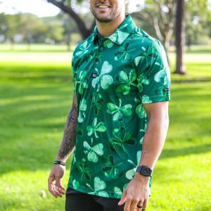 Custom Apparel Funky Golf Shirt - Lucky Glovers