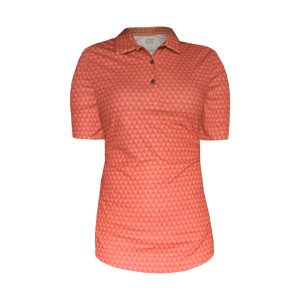 Cutter & Buck Tropics Ladies Golf Shirts - Apricot