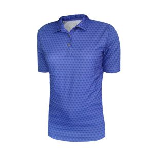 Cutter & Buck Tropics Ladies Golf Shirts - Royal Blue