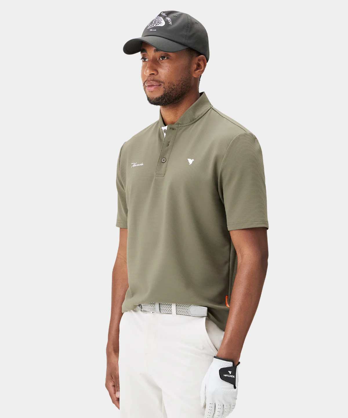 Macade Heath Olive Bomber Shirts - Image 2