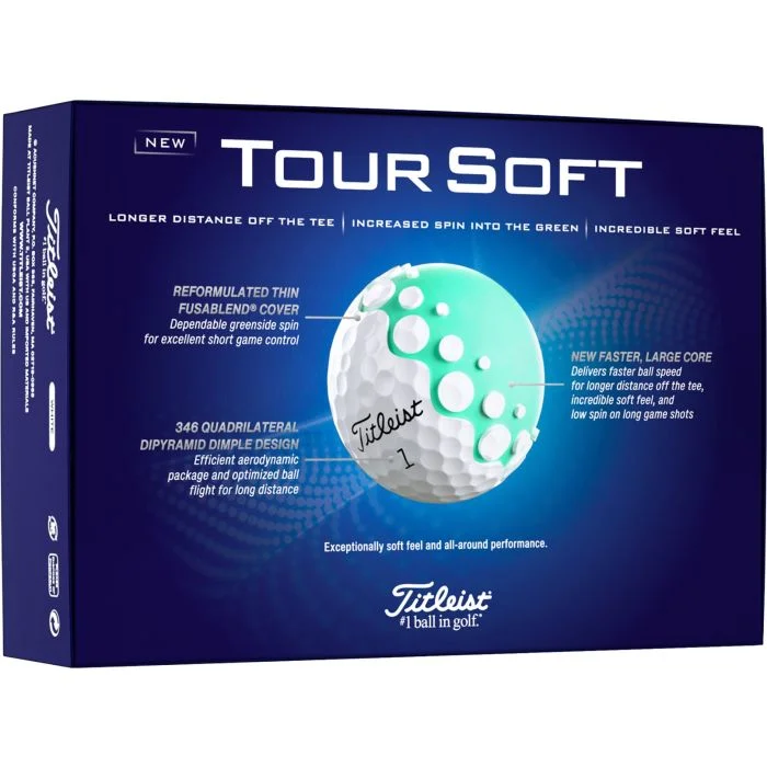 Titleist Tour Soft Golf Balls - White - Image 2