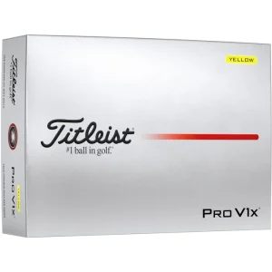 Titleist Pro V1x Golf Balls - Yellow