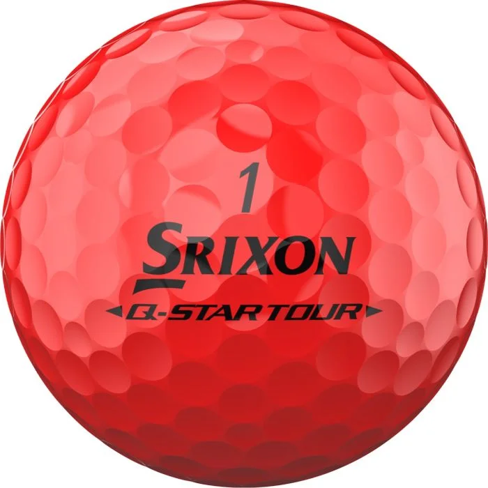 Srixon Q-Star Tour Divide Golf Balls - YELLOW /RED - Image 5