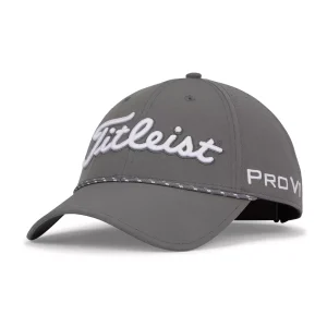 Titleist Tour Breezer Golf Hat - Charcoal/White