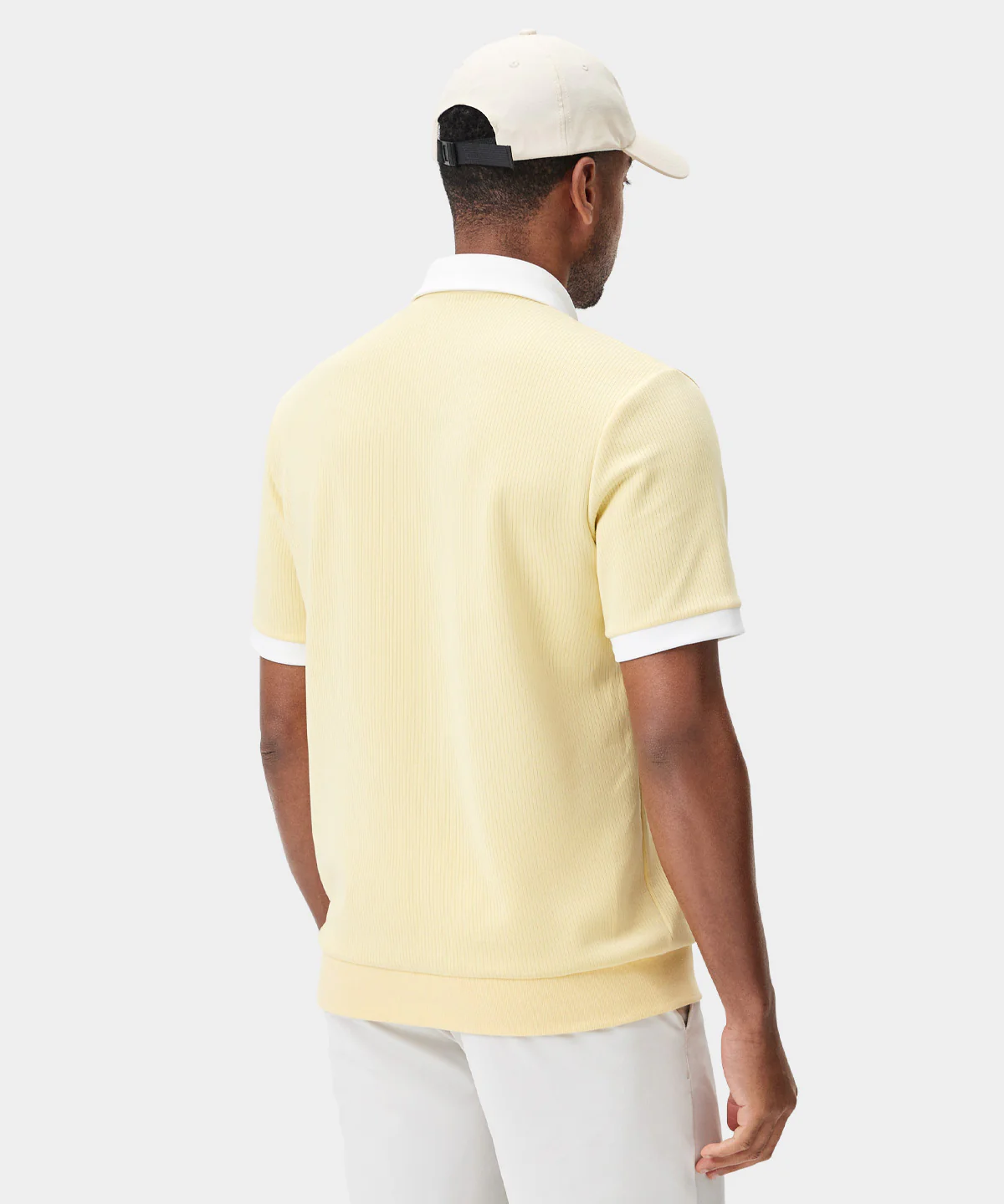 Macade Yellow AR Tech Polo - Image 4