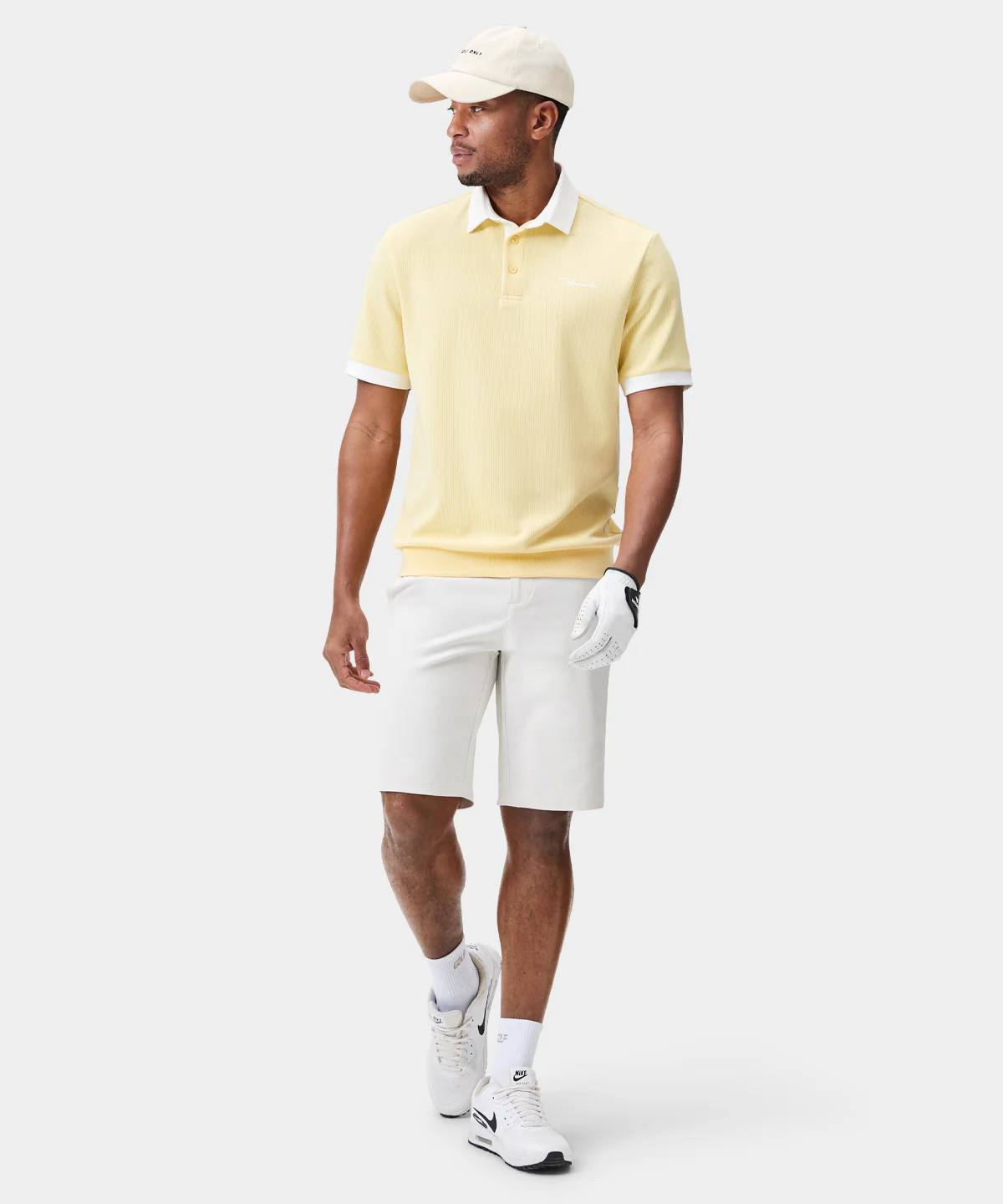 Macade Yellow AR Tech Polo - Image 5