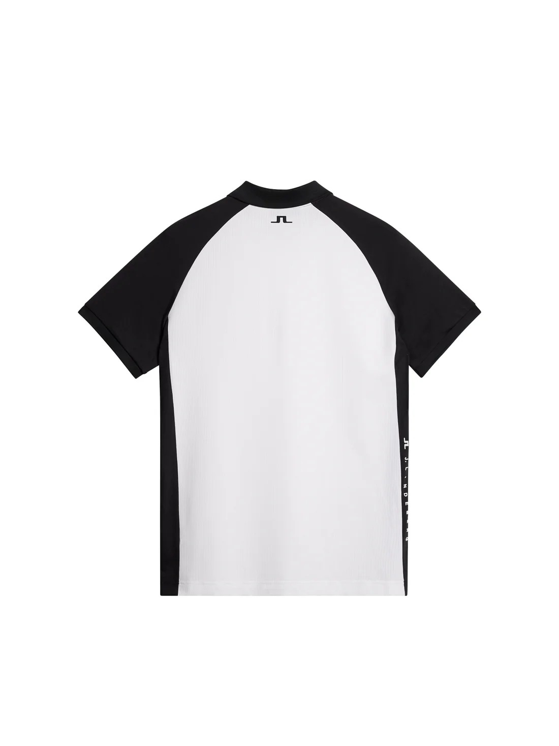J Lindeberg Calle Polo Shirts- White / Black - Image 3