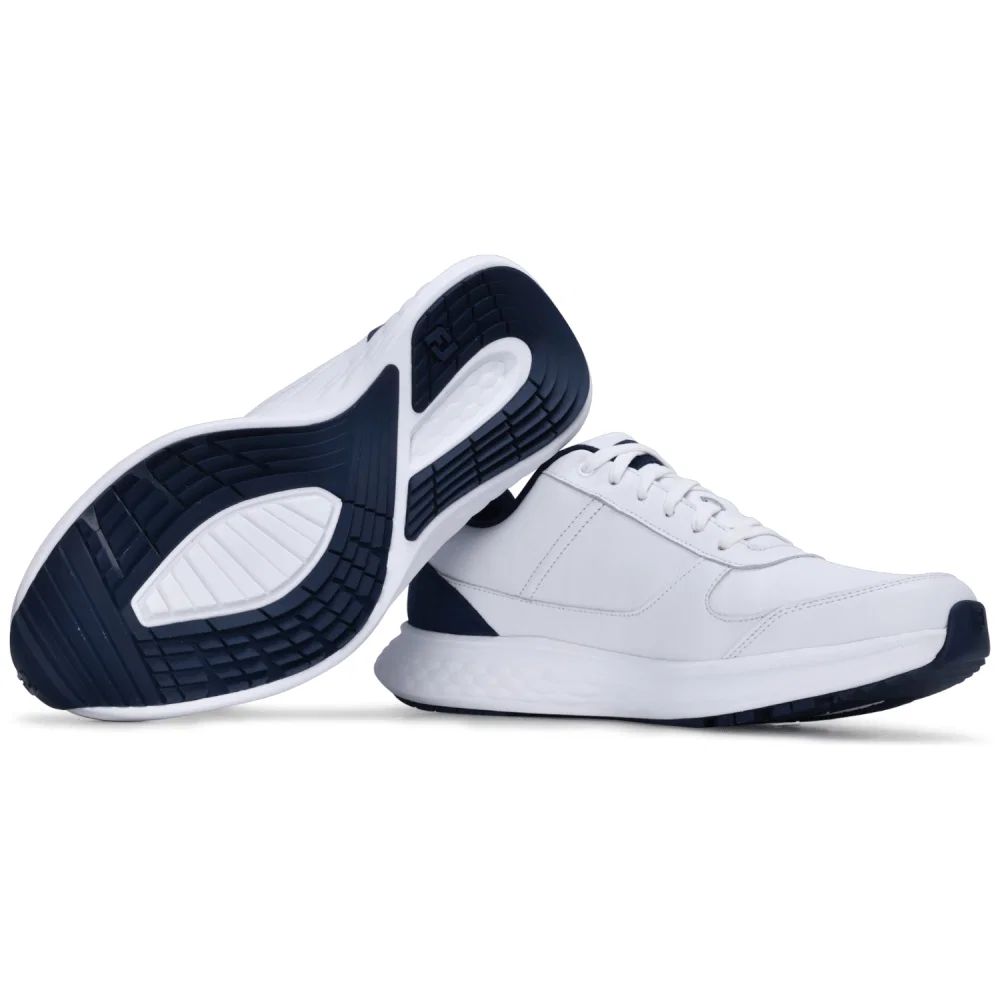 FootJoy Hampton - White/White/Navy (Wide)