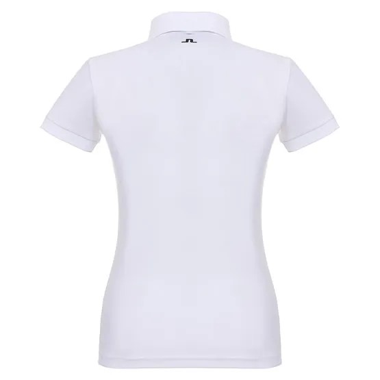 J.Lindeberg Tour Tech Ladies Golf shirt - White - Image 5