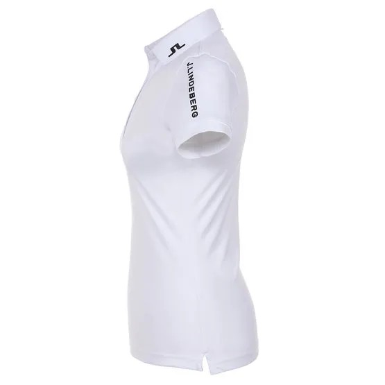 J.Lindeberg Tour Tech Ladies Golf shirt - White - Image 3