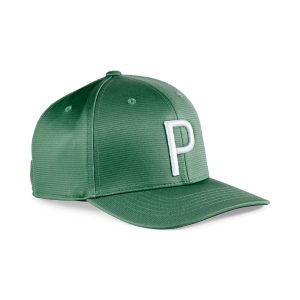Puma P110 Snapback Cap - Green Vine