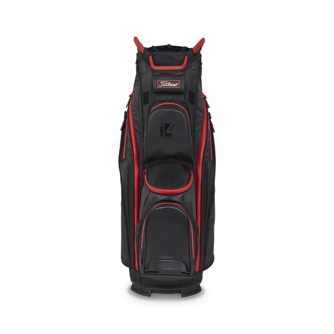 Titleist Cart 14 StaDry Bag - Black / Red - Image 2