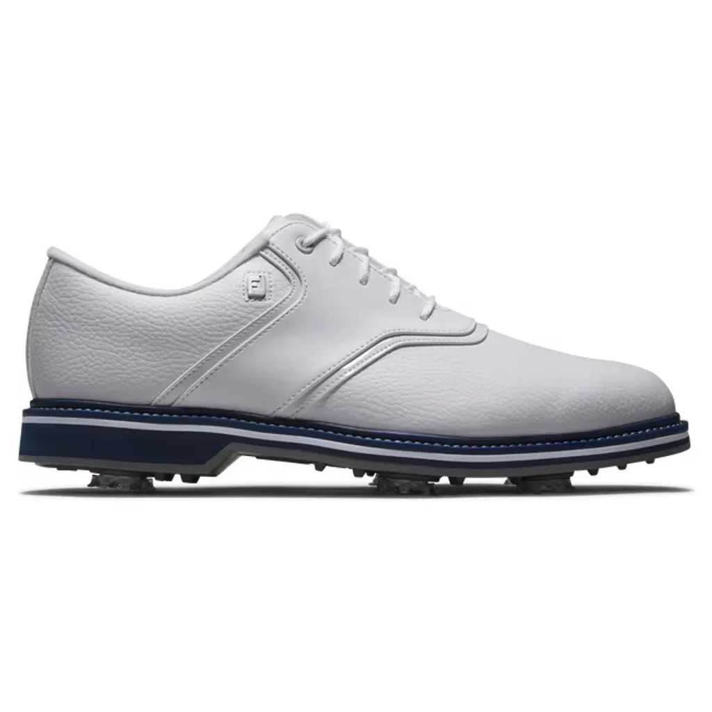 FootJoy Originals Men's Golf Shoe - White / Navy (Medium) - Image 2