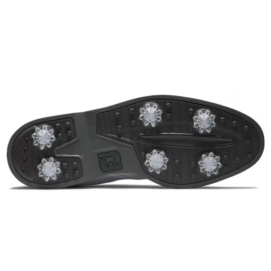 FootJoy Originals Men's Golf Shoe - White / Navy (Medium) - Image 5