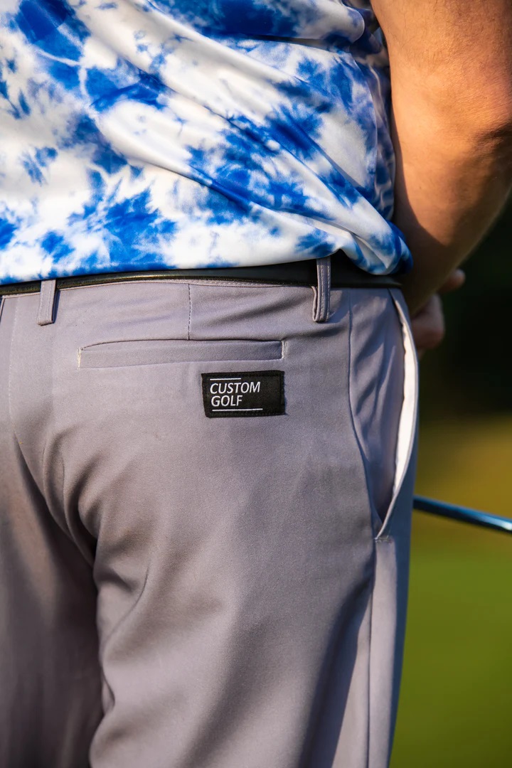 Custom Apparel Golf Longs - Dark Grey - Image 4