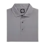 FootJoy Octagon Print Lisle Golf Polo Shirt - White - Image 3