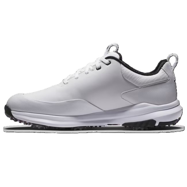 FootJoy Tour Rival Golf Shoe - White / Black (Medium) - Image 5