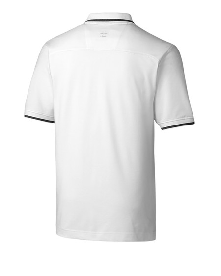 Cutter & Buck DryTec Classic Polo - White / Silver - Image 2