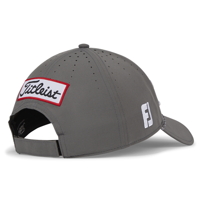 Titleist Tour Breezer Golf Hat - Charcoal/White - Image 4