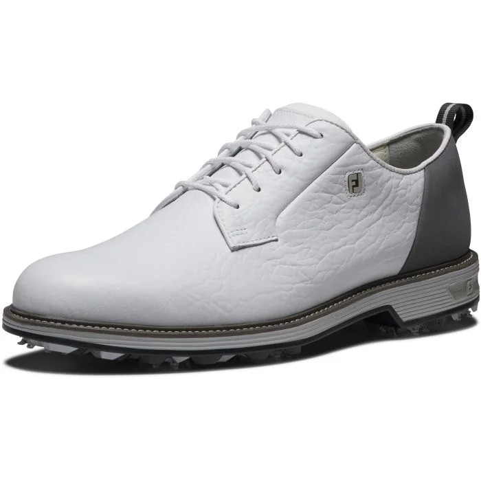 FootJoy Premiere Series Field & Field LX - White/Dark Grey/Grey (Wide) - Image 4