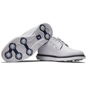 FootJoy Traditions Blucher - White / Navy (Wide)