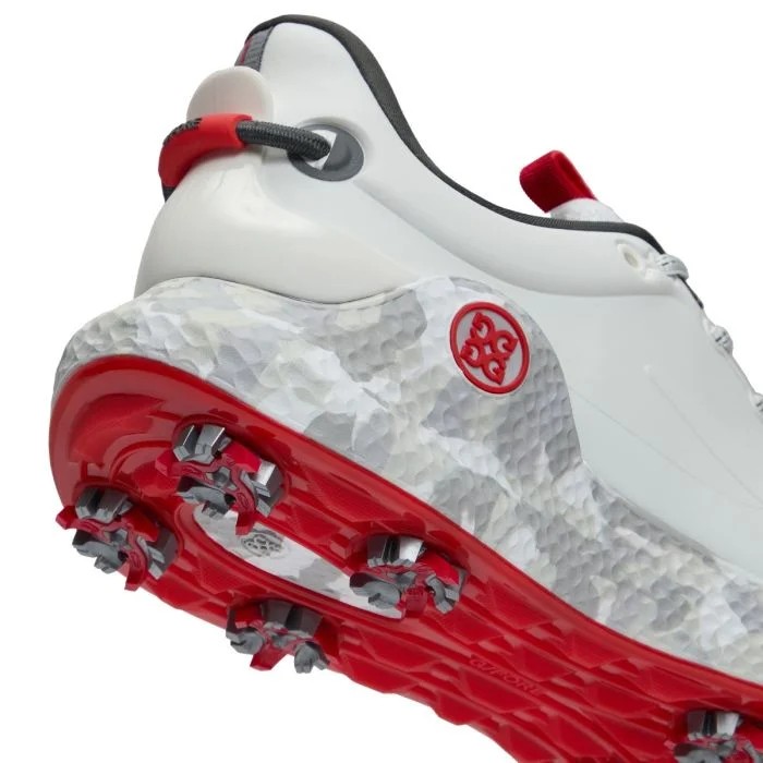 G/FORE MG4+ O2 G/LOCK Camo Midsole Golf Shoes - Snow/Charcoal - Image 5