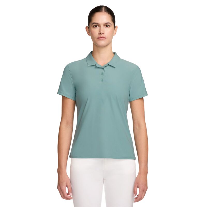 Nike Ladies Golf Victory Shirts - White&Black / Foam Pink&White / Canon White - Image 2
