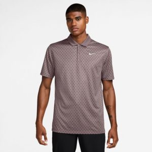 Nike Men's Victory + Polo PRT - Taupe Grey / White