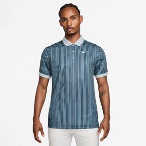 Nike Men's Victory + Polo NVLTY - Smokey Blue/PurePlatWhite