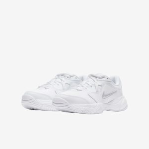 Nike Junior NikeCourt Lite 2 - White/Metal Grey