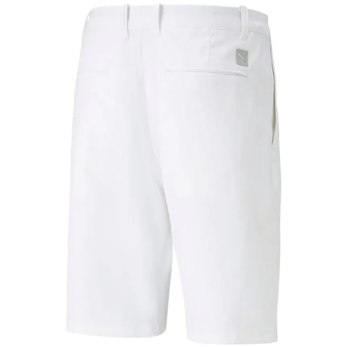 Puma Dealer 10" Golf Shorts - White Glow - Image 4