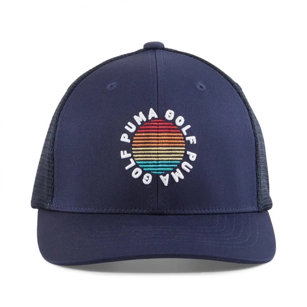 Puma Twilight Trucker Cap - Deep Navy - Image 2