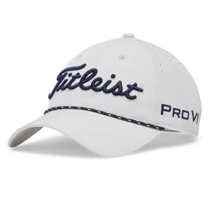 Titleist Tour Breezer Golf Cap - Marble/Navy/White