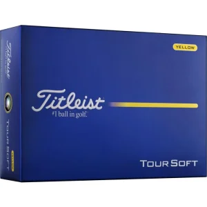 Titleist Tour Soft Golf Balls - Yellow