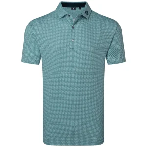 FootJoy Nautical Flag Lisle - Field Green / Navy / White