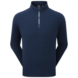 FootJoy Wordmark Chill-Out Neck Sweater - Navy
