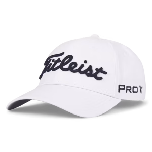Titleist Junior Tour Performance Cap - White/Black