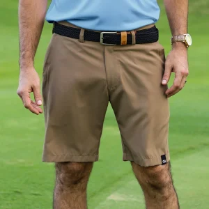 Custom Apparel Pure Motion Golf Shorts - Desert Khaki