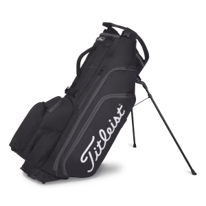 Titleist Hybrid 14 Stand Bag - Black/Black/Graphite