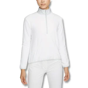 Nike Ladies Victory Half-Zip Golf Pullover - White