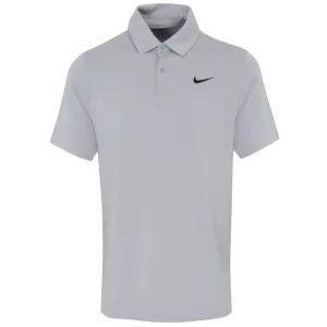 Nike Men's Golf Velocity Solid Polo - Wolf Grey/Black