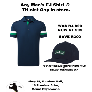 FootJoy Shirts & Titleist Caps