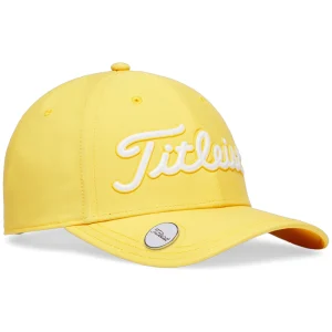 Titleist Tour Performance Ball Marker Golf Cap - Yellow/White