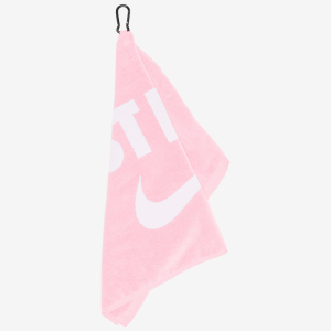 Nike Performance Golf Towel 2.0 - Pink/White/Green