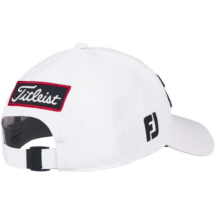 Titliest Tour Performance Golf Hat - White/Black - Image 3