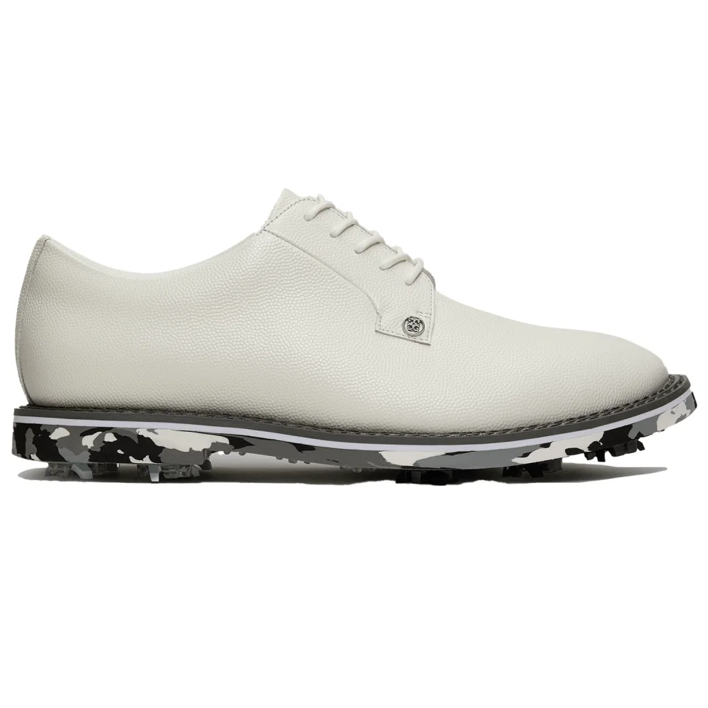 G/FORE Gallivanter G/Lock Camo Sole Golf Shoes - Snow / Charcoal - Image 6