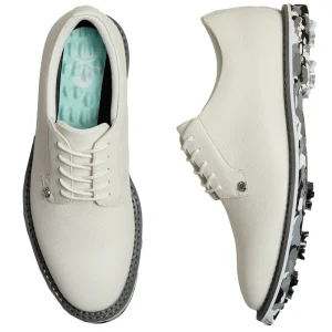 G/FORE Gallivanter G/Lock Camo Sole Golf Shoes - Snow / Charcoal