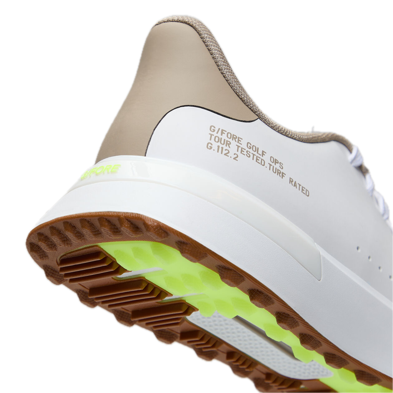 G/FORE G.112 Golf Shoe - Snow / Dune - Image 3