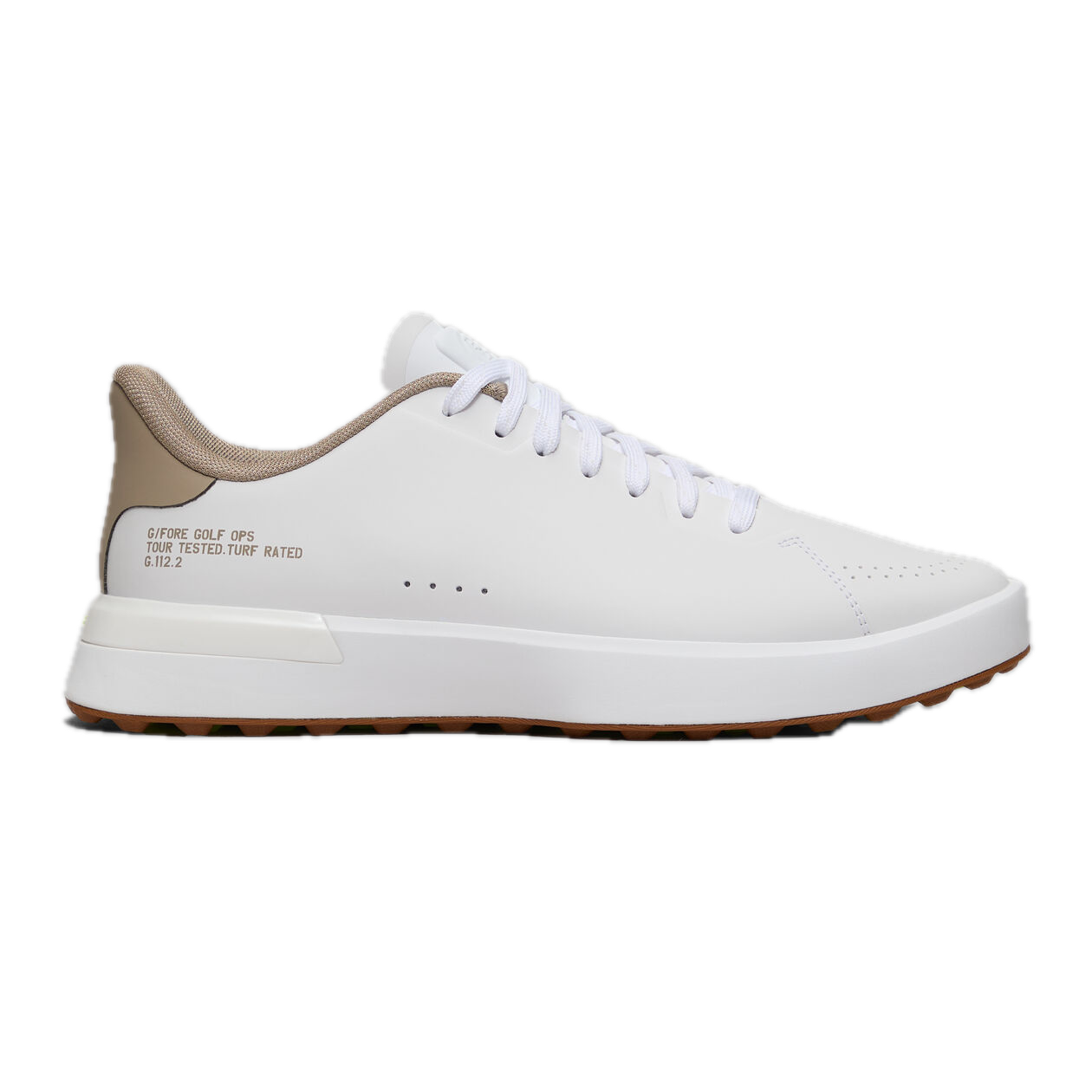 G/FORE G.112 Golf Shoe - Snow / Dune - Image 4