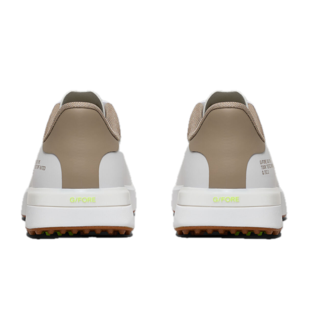 G/FORE G.112 Golf Shoe - Snow / Dune - Image 2